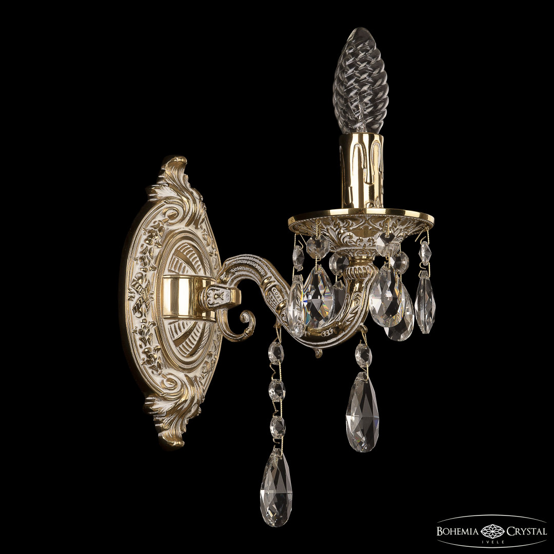 Бра бронзовые 7025B1/1/125 B GW Bohemia Ivele Crystal