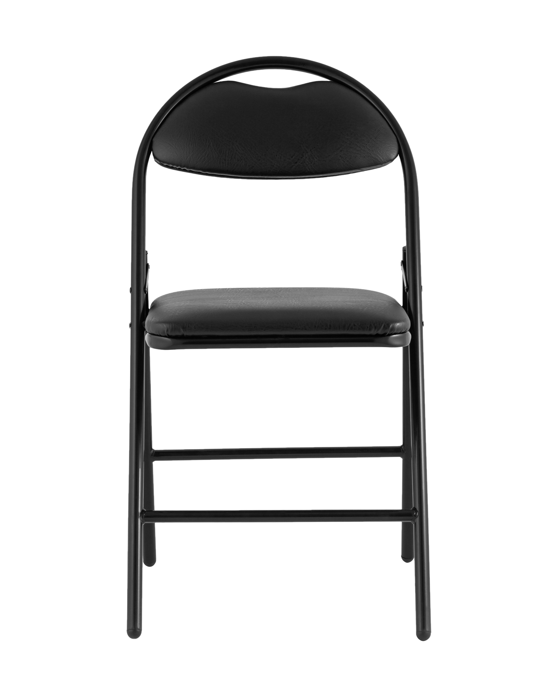 Стул складной Hagen экокожа черный каркас черный Stool Group