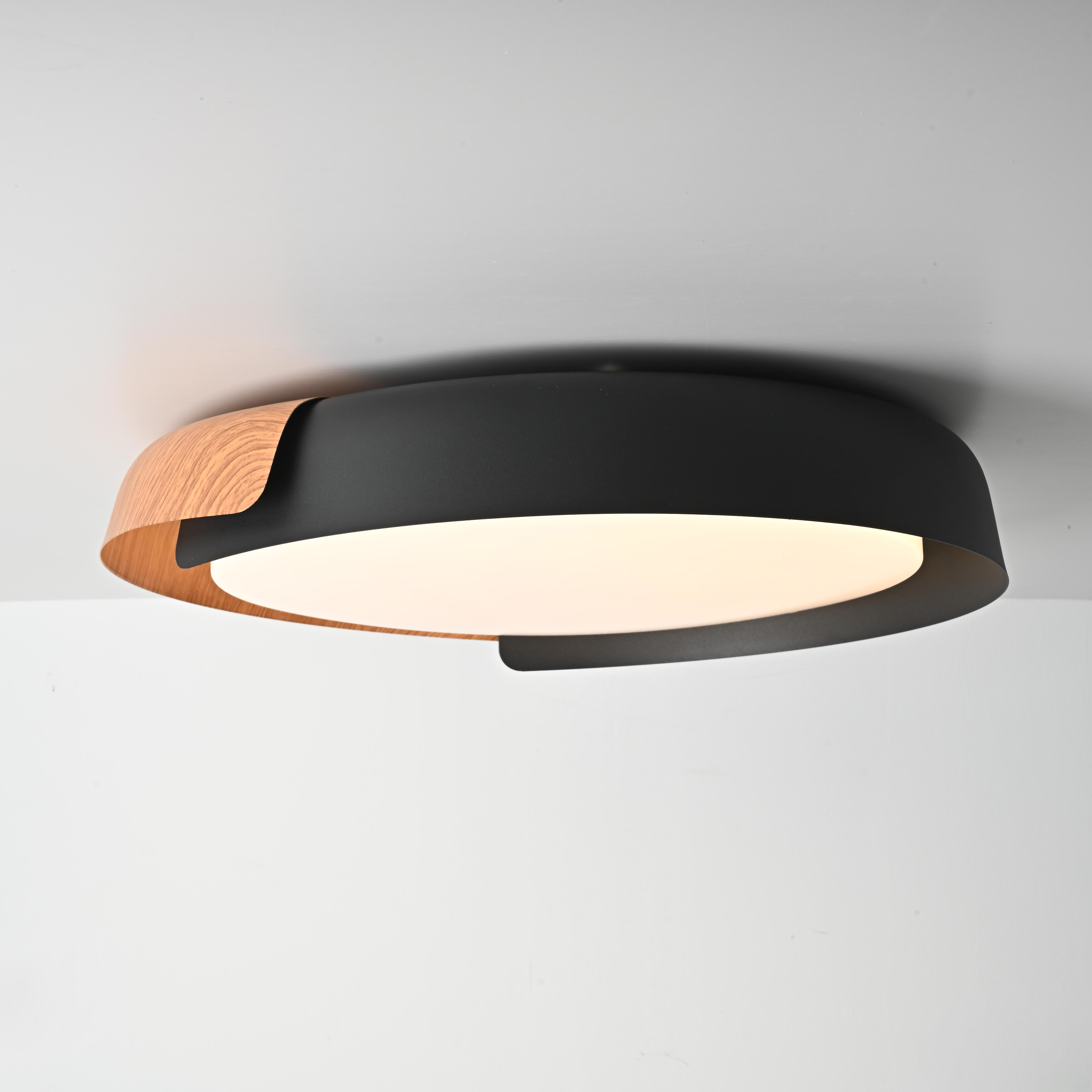 Потолочный Светильник Adda Black/Wood By Imperiumloft