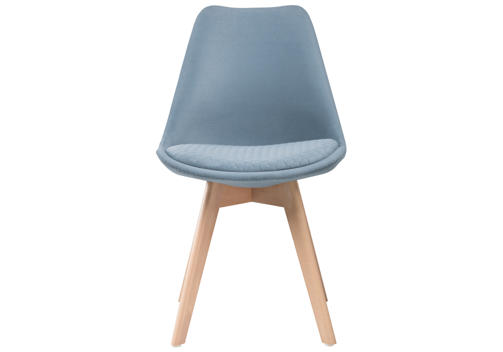 Стул деревянный Woodville Bonuss light blue / wood 15223