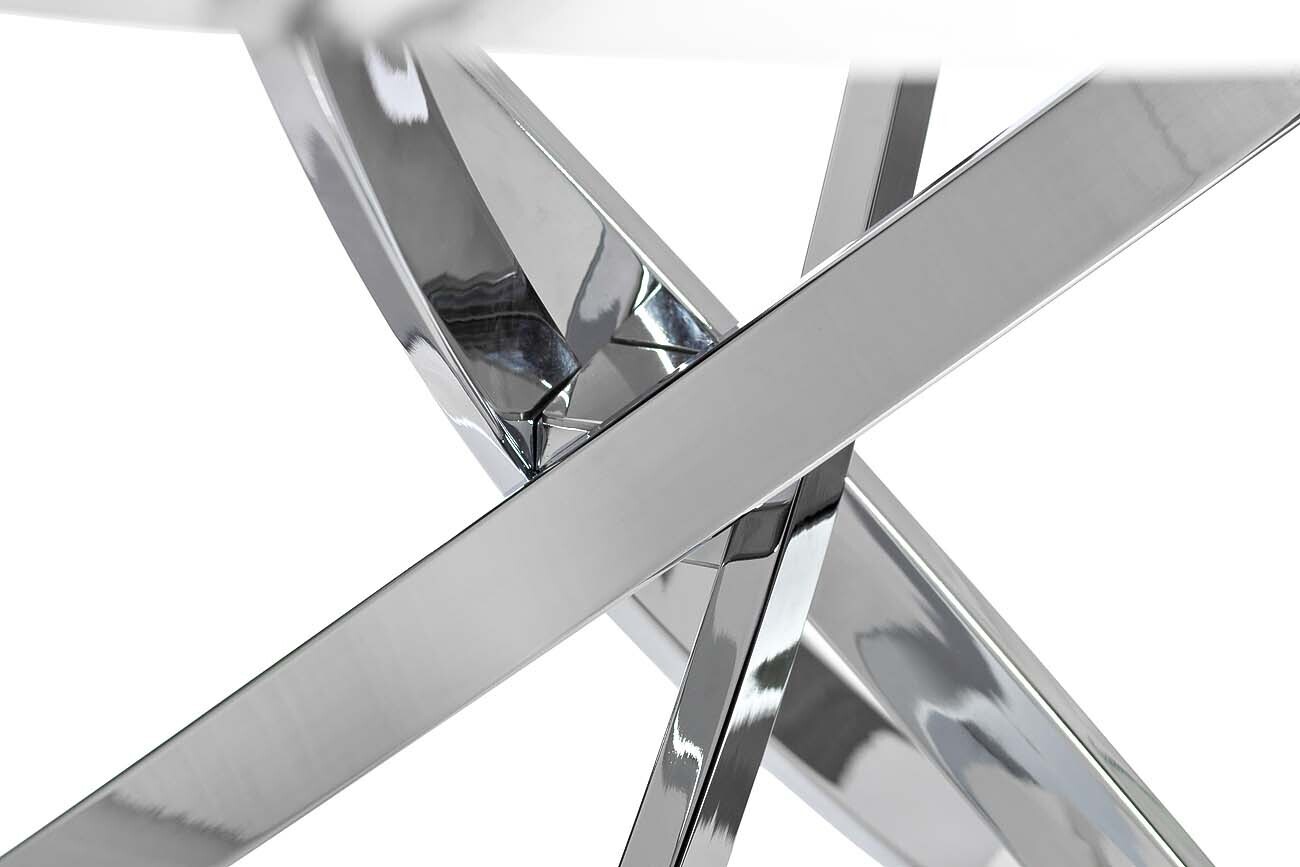 Стол обеденный круглый белый Garda Decor 30F-911