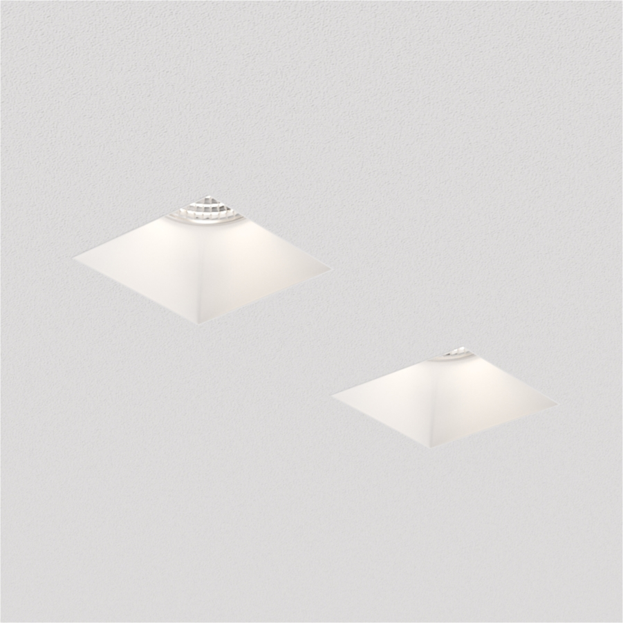 Встраиваемый светильник под сменную лампу Ledron Rise SQ H KIT1 White