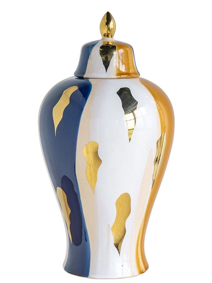 Ваза с крышкой Glasar A61212