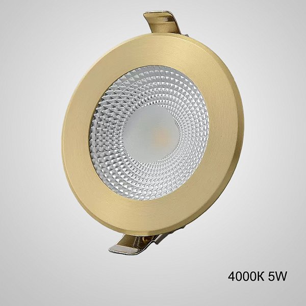 Встраиваемый светодиодный светильник ACT D10 4000К 5W by ImperiumLoft