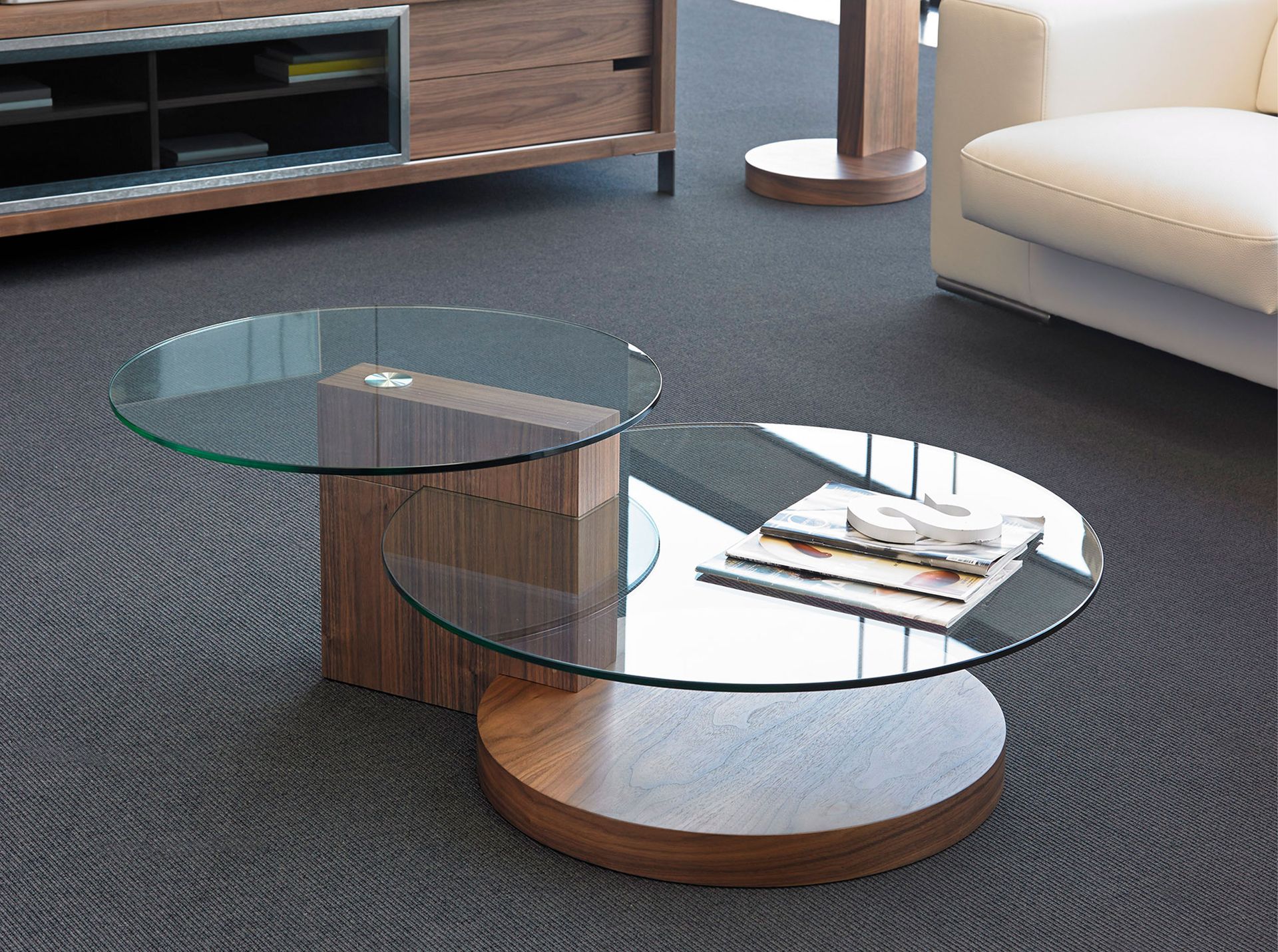 Журнальный столик Personal LE607-A /2019 орех Angel Cerda