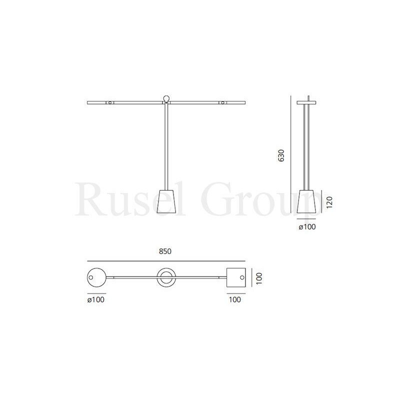 Настольная лампа Artemide EQUILIBRIST