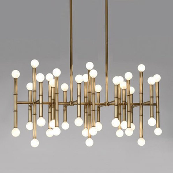 Люстра Meurice Rectangular Chandelier Jonathan Adler by ImperiumLoft Люстра Meurice Rectangular Chandelier Jonathan Adler by ImperiumLoft
