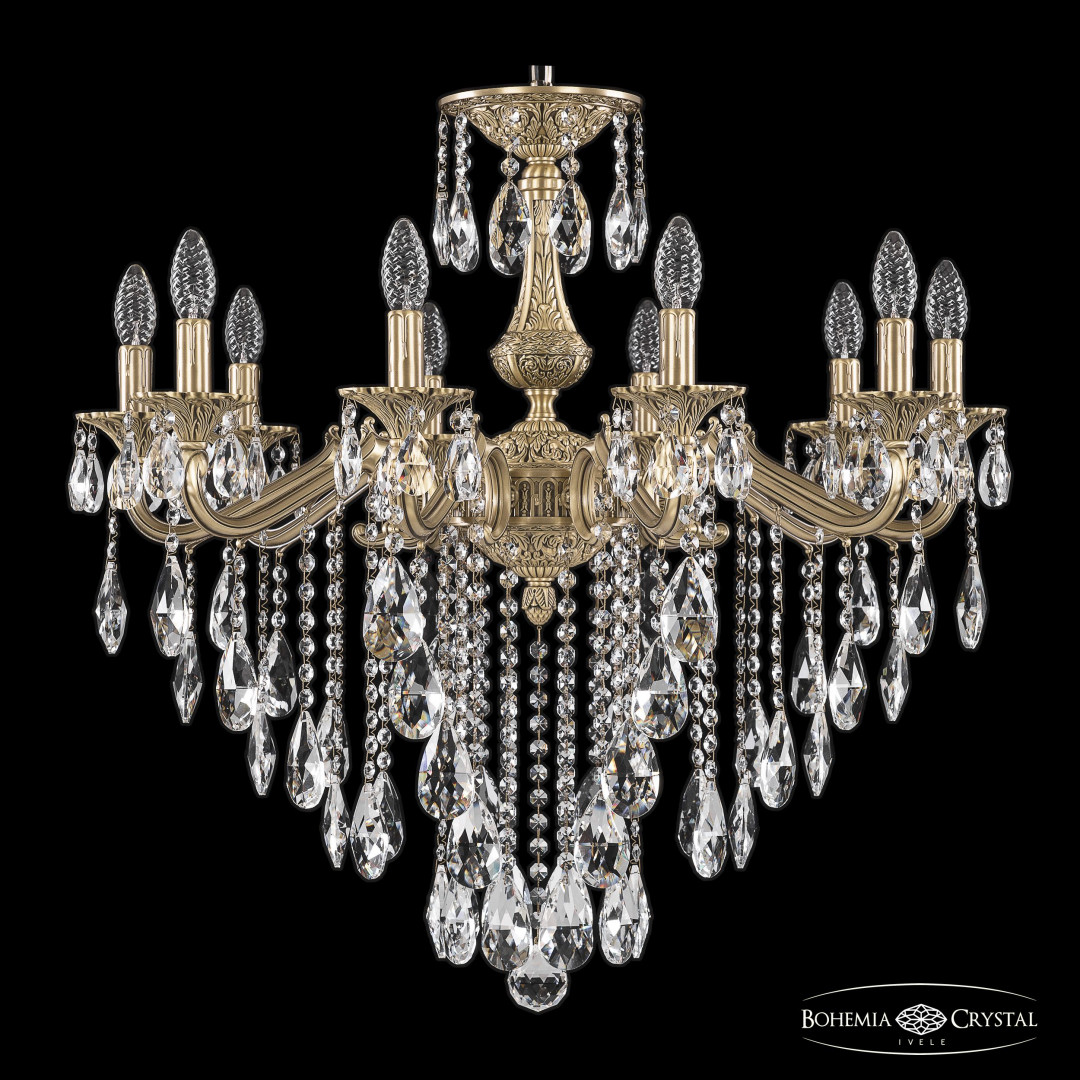 Люстра бронзовая с хрусталём 72102/10/250 B FP