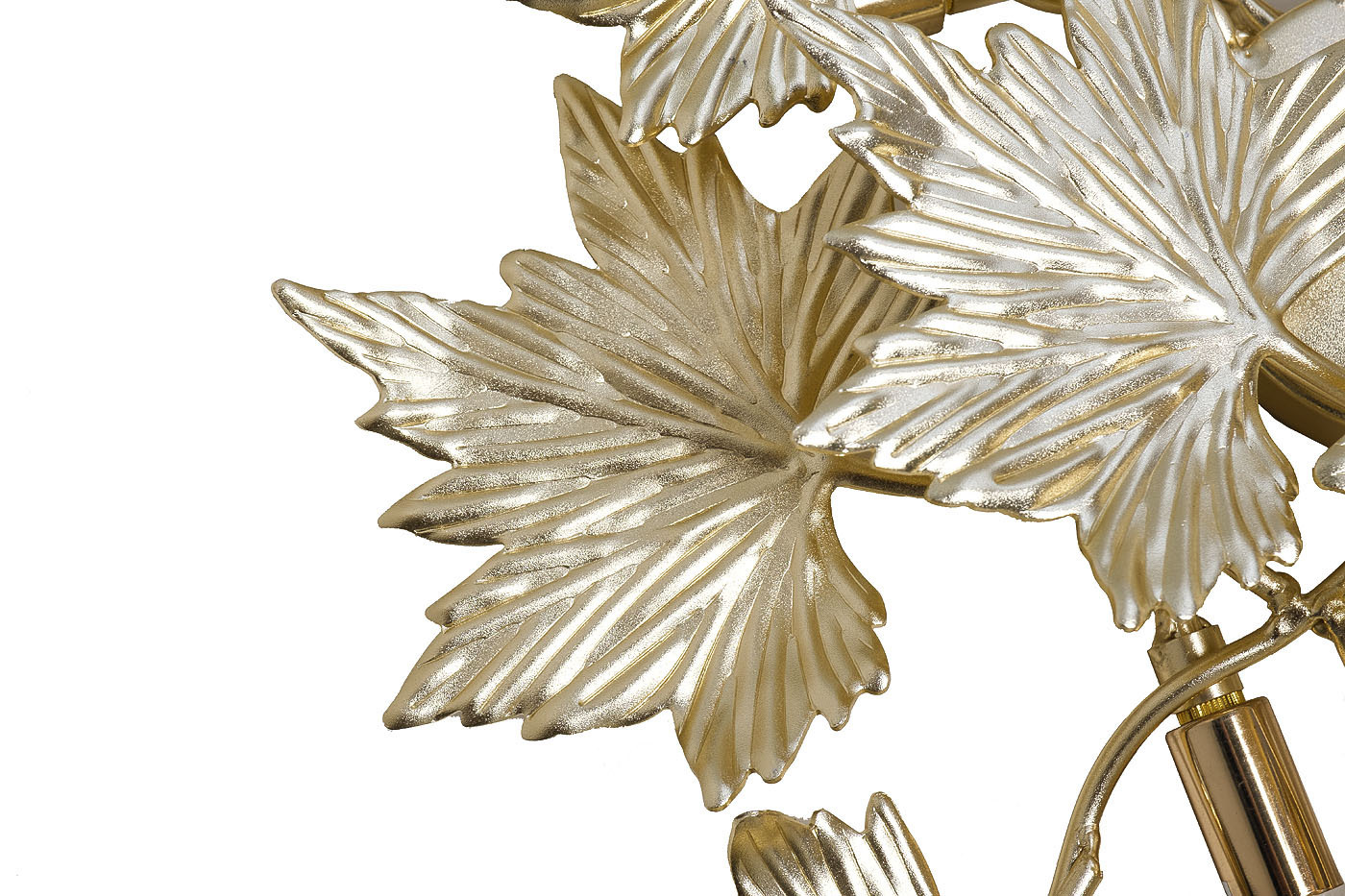 Бра "Листья" цвет шампань Garda Decor 86-3046/4