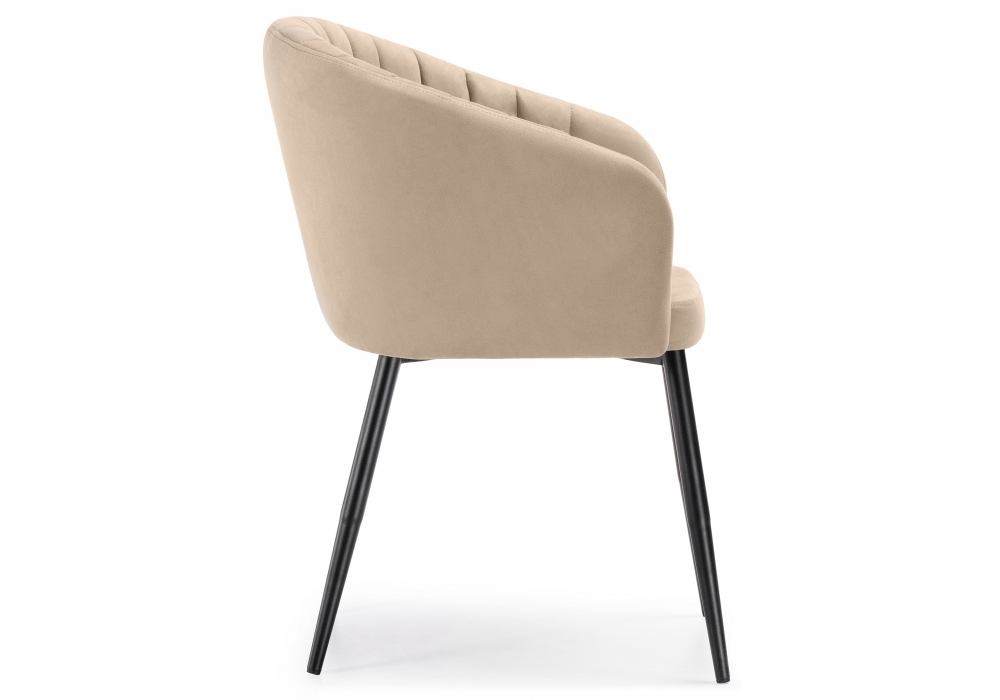 Стул Woodville Моншау черный / velutto 05 462136