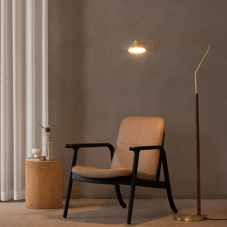 Торшер ENSIO Black by ImperiumLoft