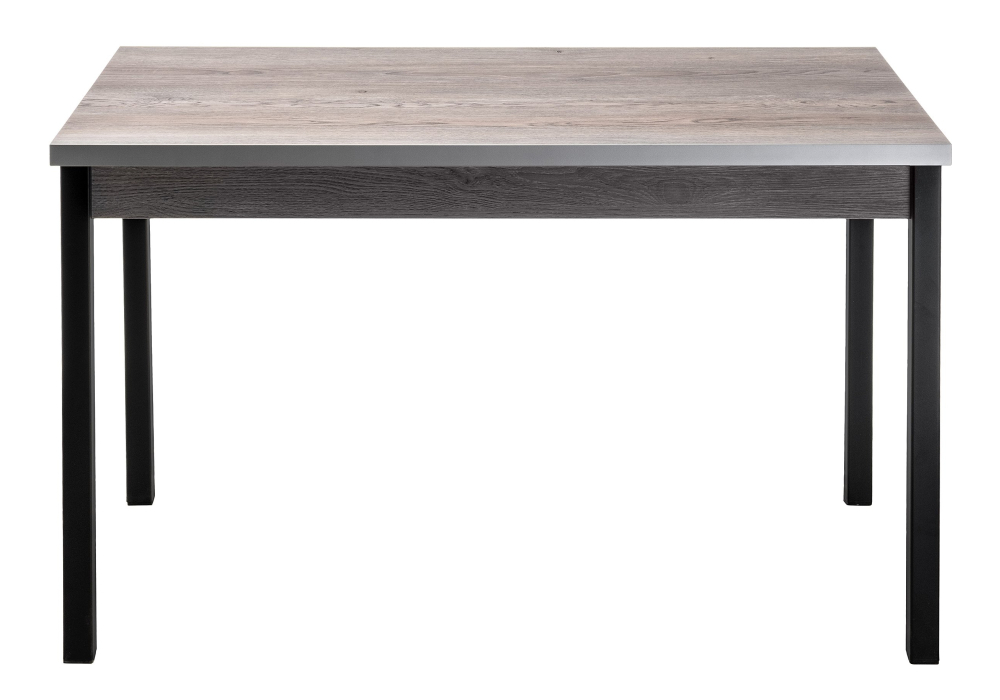 Стол деревянный Woodville Оригон навара / черный матовый 368663