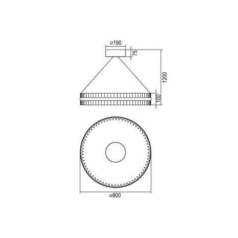Подвесная люстра Vele Luce VL1694P02
