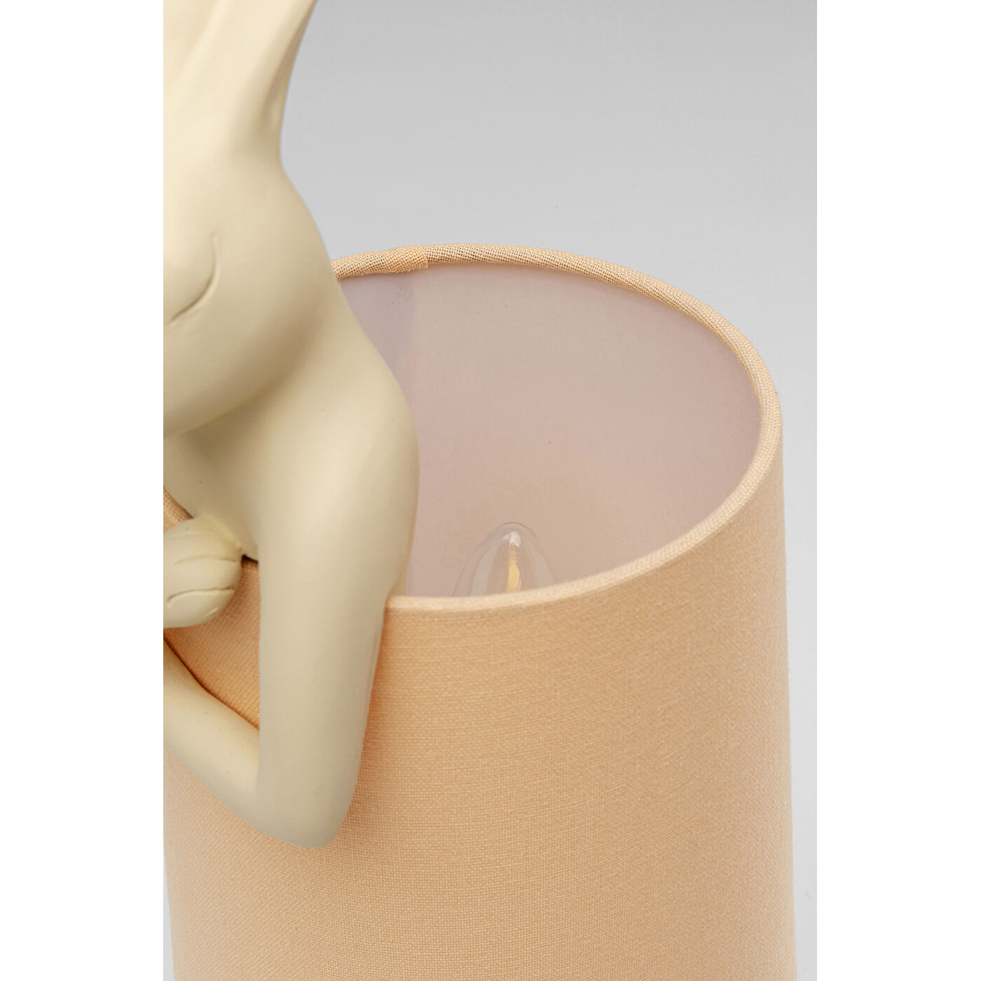 Светильник настольный Animal Rabbit Peach 50cm KARE 56659