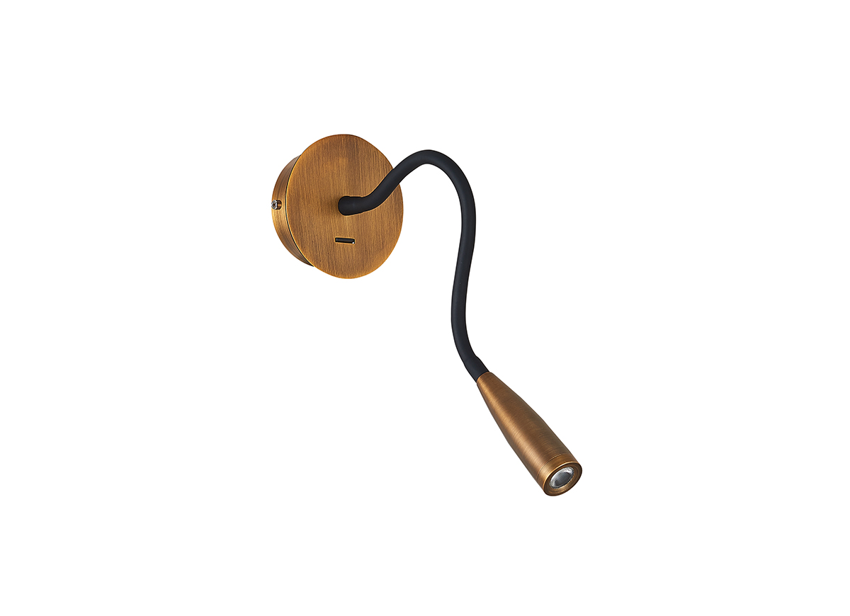 Настенный светодиодный светильник Donolux W111044/1Black Bronze