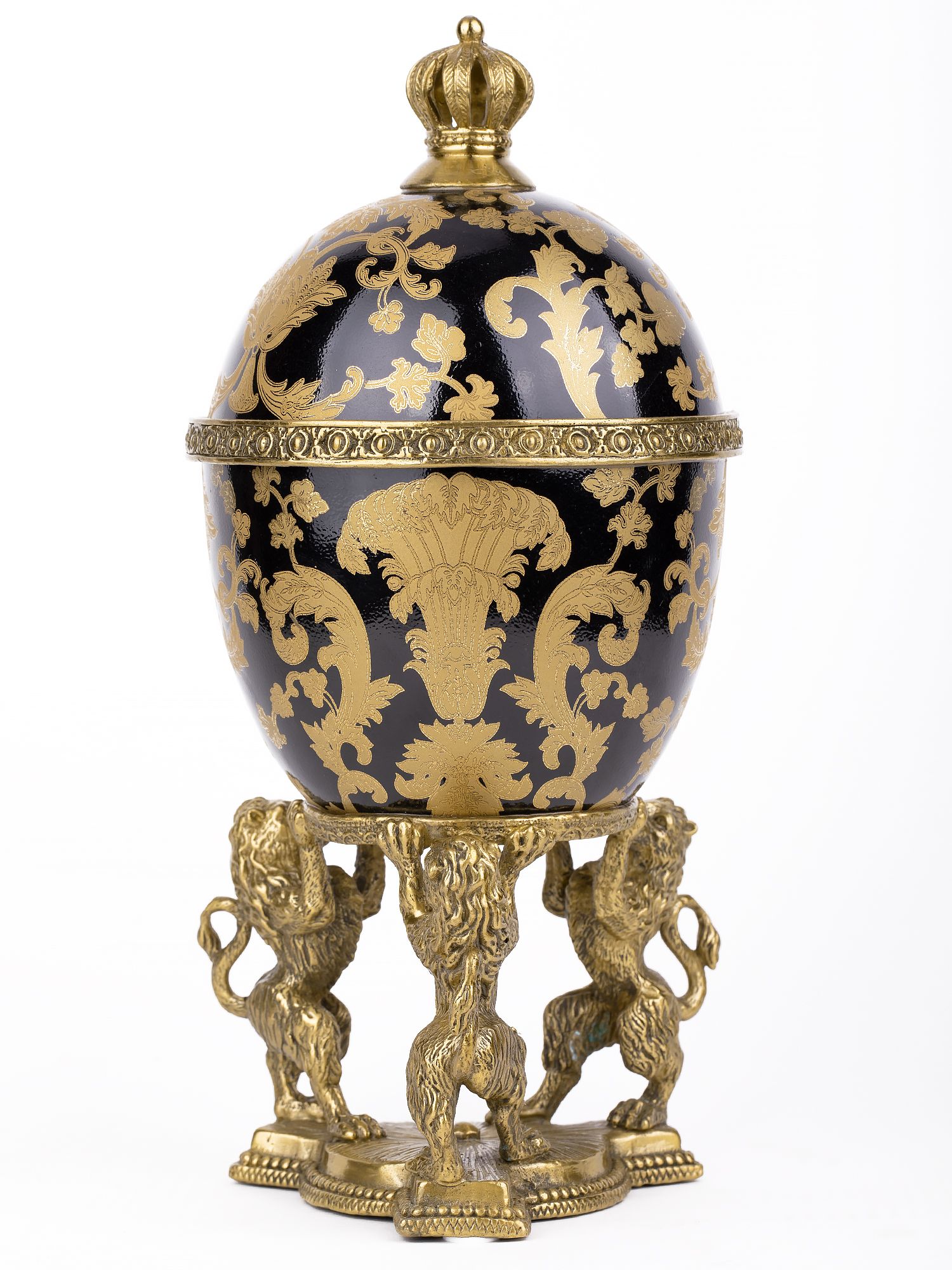 Шкатулка на трех львах Glasar 31G2595/B891/U1/NB4199