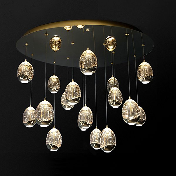 Подвесной светильник LENITA MORE L6 Gold by ImperiumLoft