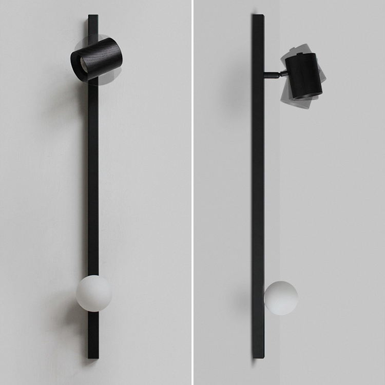 Настенный светильник NEVADA Black by ImperiumLoft