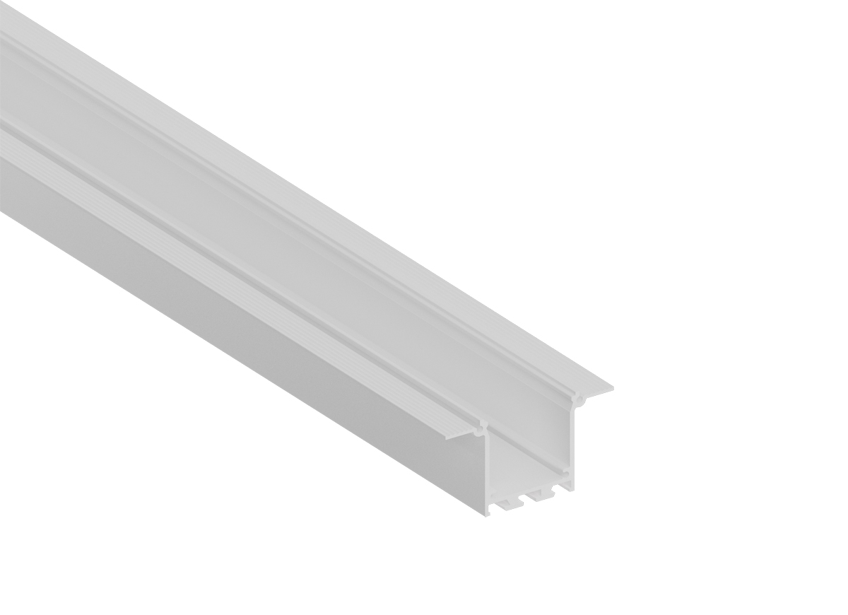 Встраиваемый алюминиевый профиль под шпаклевку Donolux DL18519RAL9003