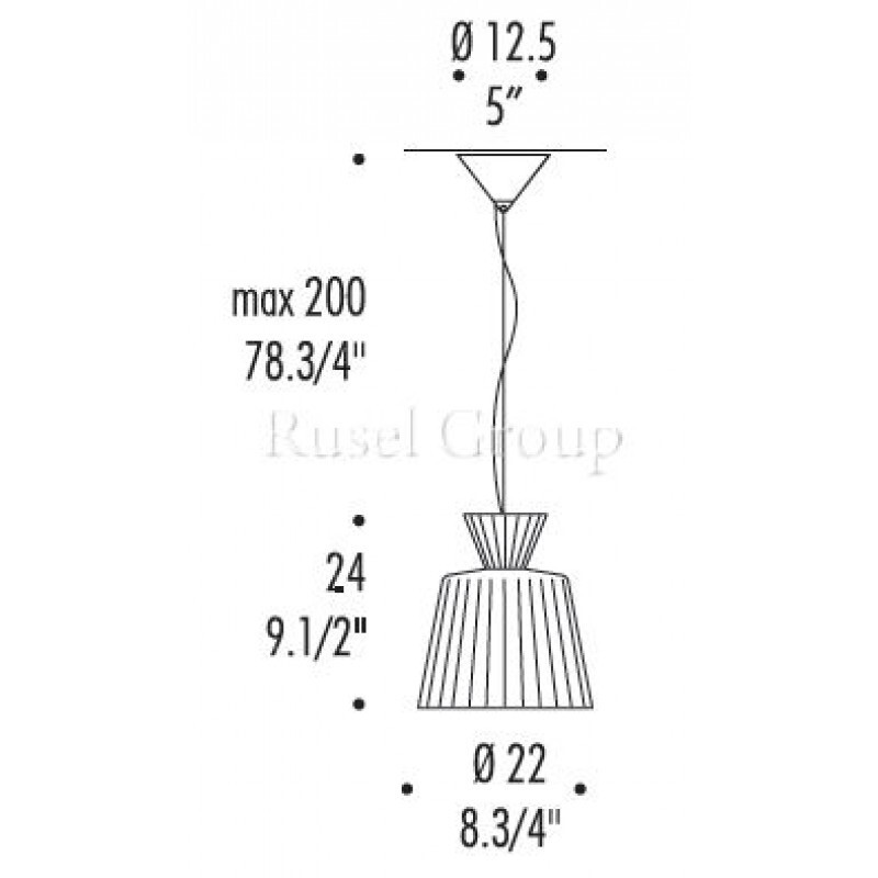 Подвесной светильник LEUCOS KATERINA S22