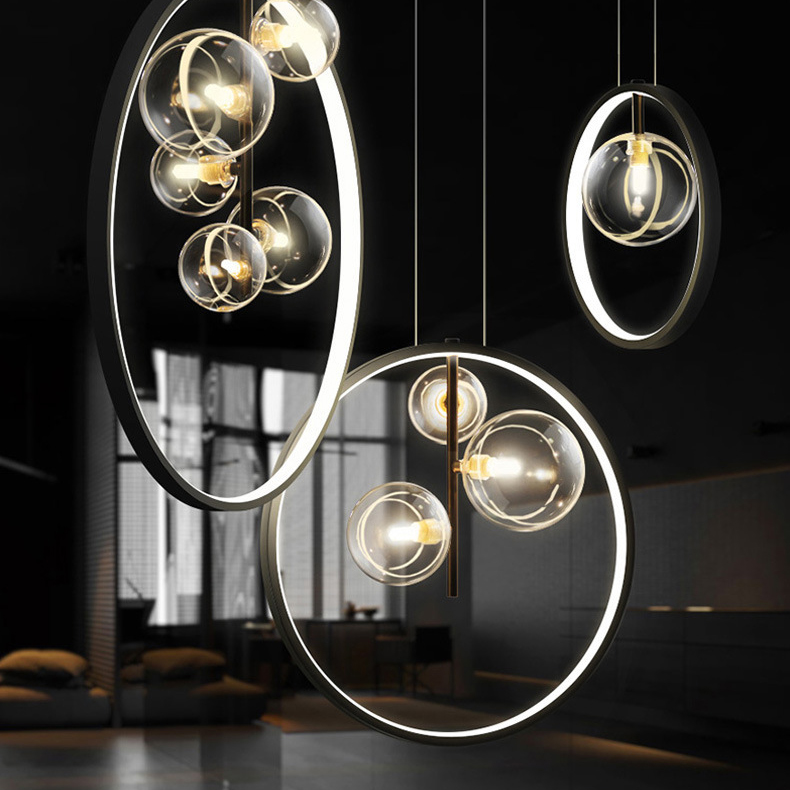 Подвесной светильник IONA RING L5 by ImperiumLoft