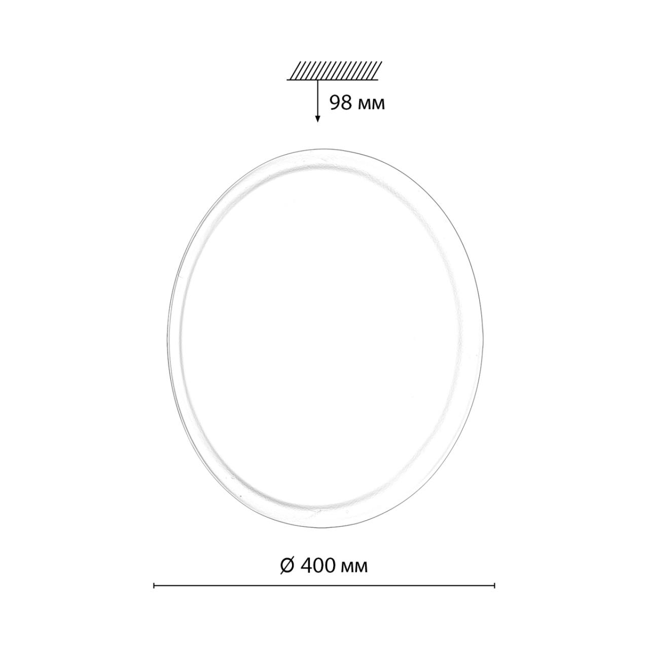 Настенно-потолочный светильник Sonex 7776/DLN