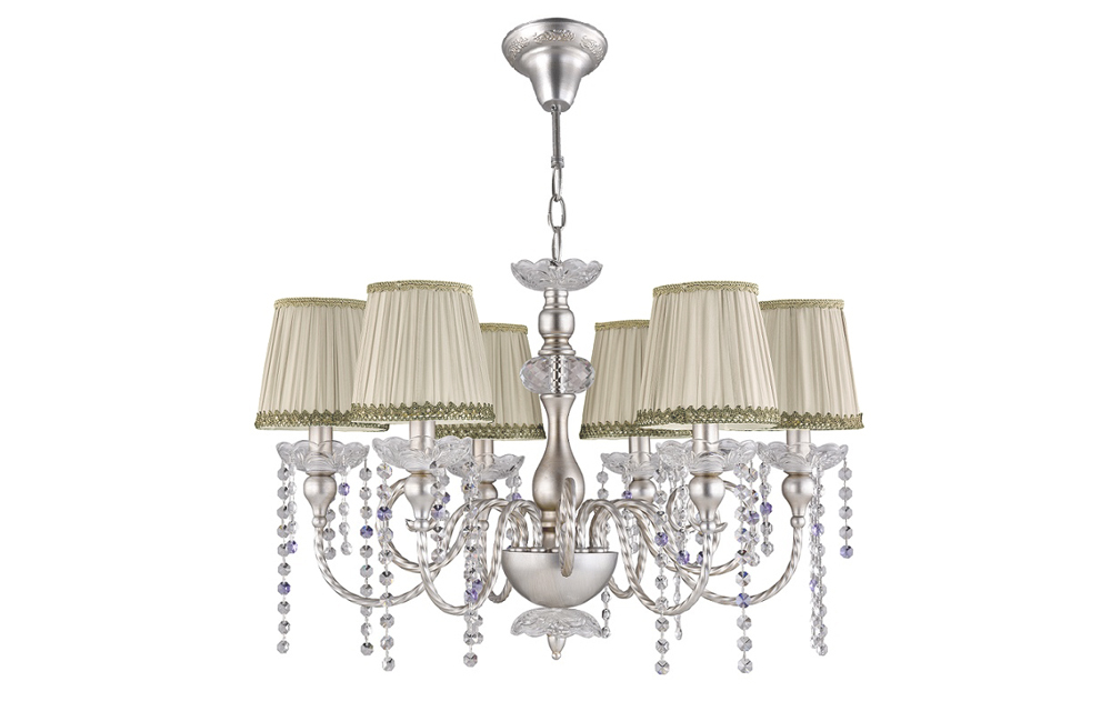 Люстра Crystal Lux ALEGRIA SP6 SILVER-BROWN