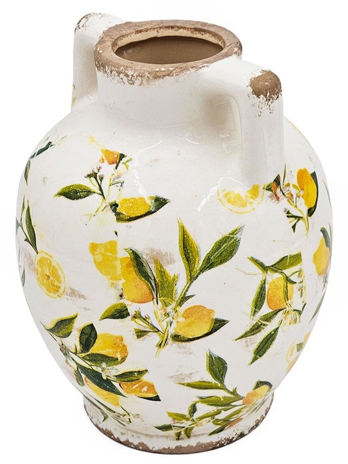 Ваза с лимонами Glasar C5615