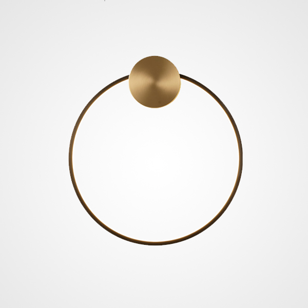 Настенный светильник WOLKE WALL D40 Black by ImperiumLoft