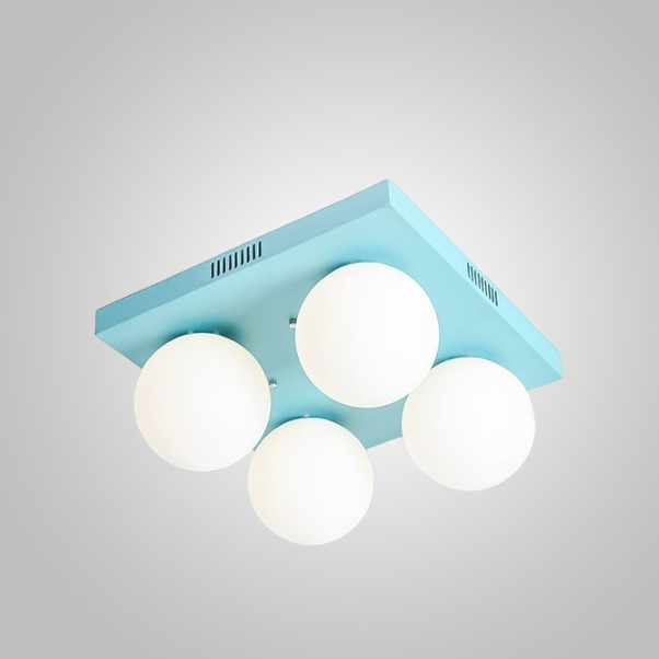 Подвесная люстра BOARD ORB L4 Blue by ImperiumLoft