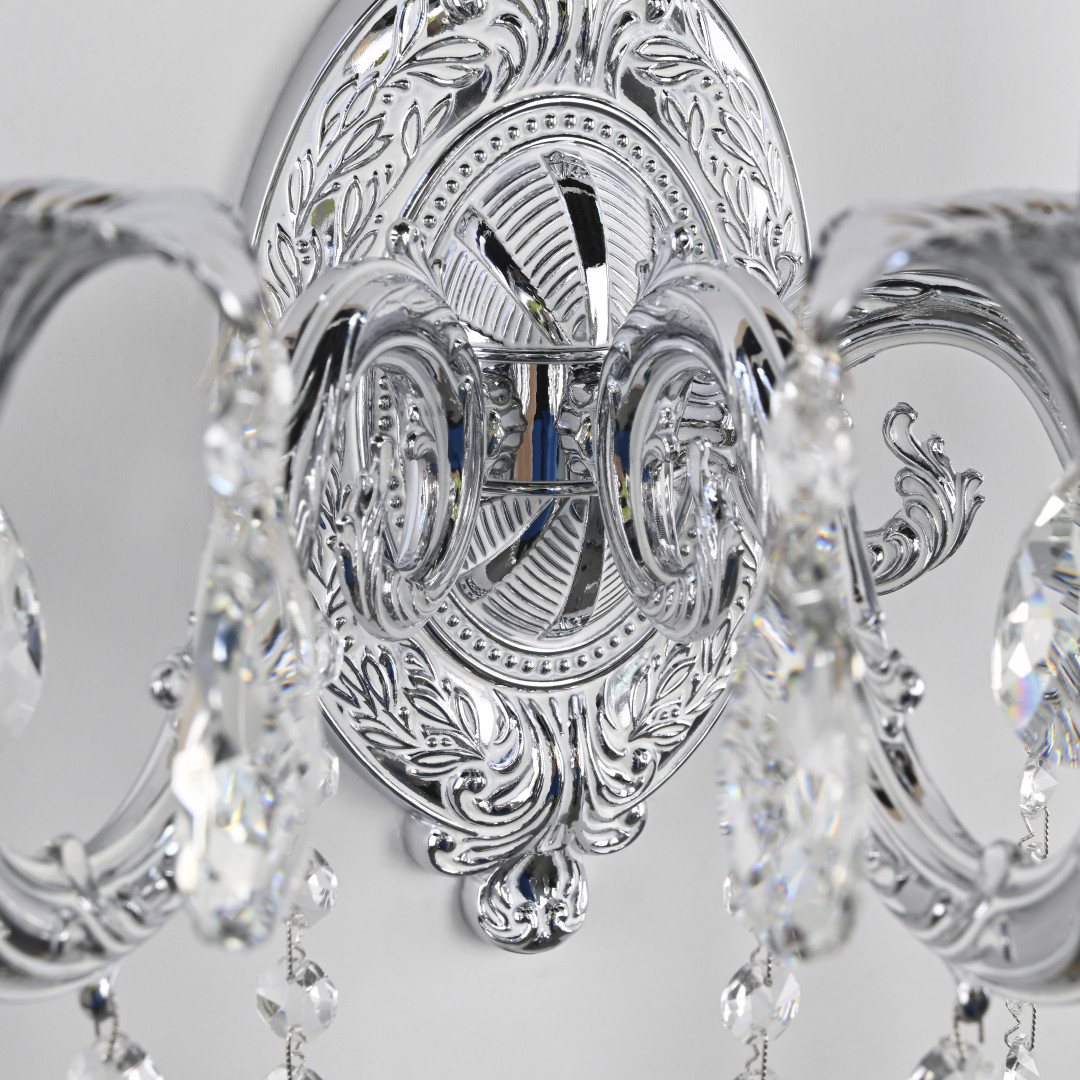 Бра с хрустальными подвесками AL7901B10/3/175 B NW Bohemia Ivele Crystal