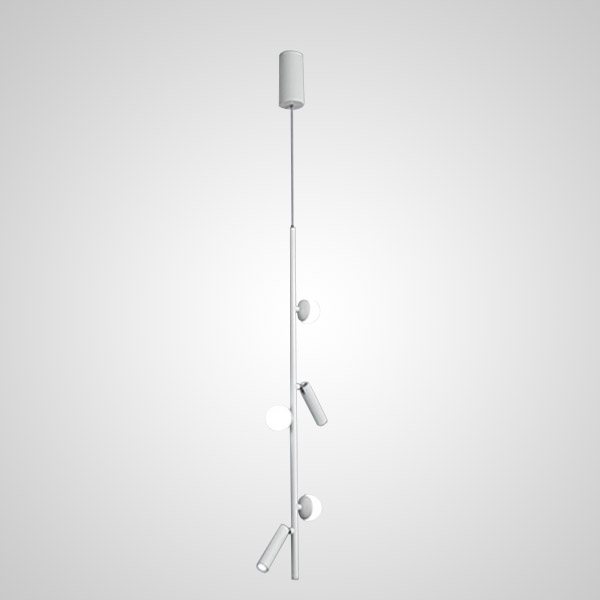 Потолочный светильник SNOTRA L4 Black 4000К by ImperiumLoft