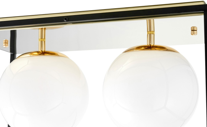 Потолочный светильник Lumina Deco LDC 8060-2 F.GD+BK