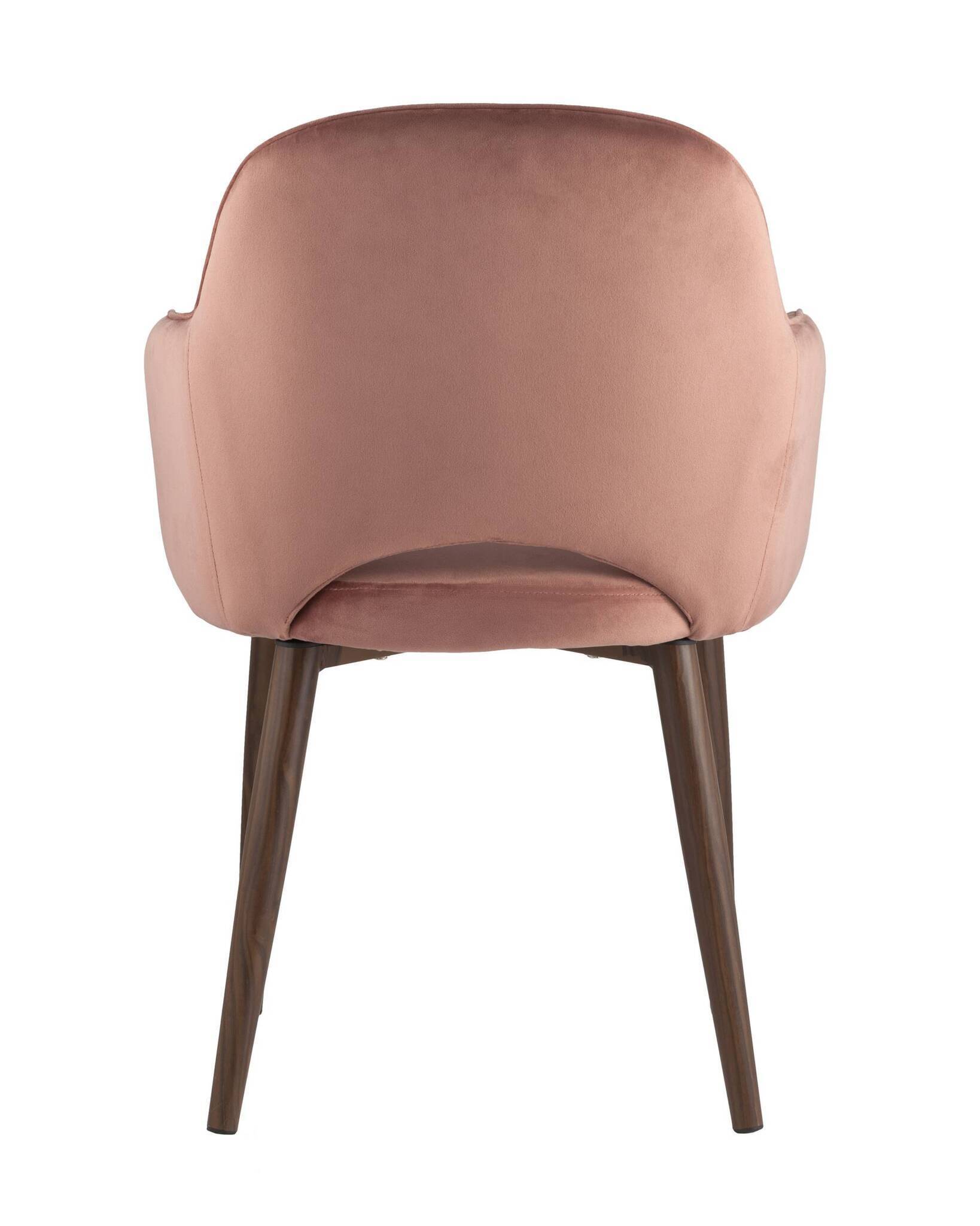 Стул Венера диамант велюр пыльно-розовый Stool Group