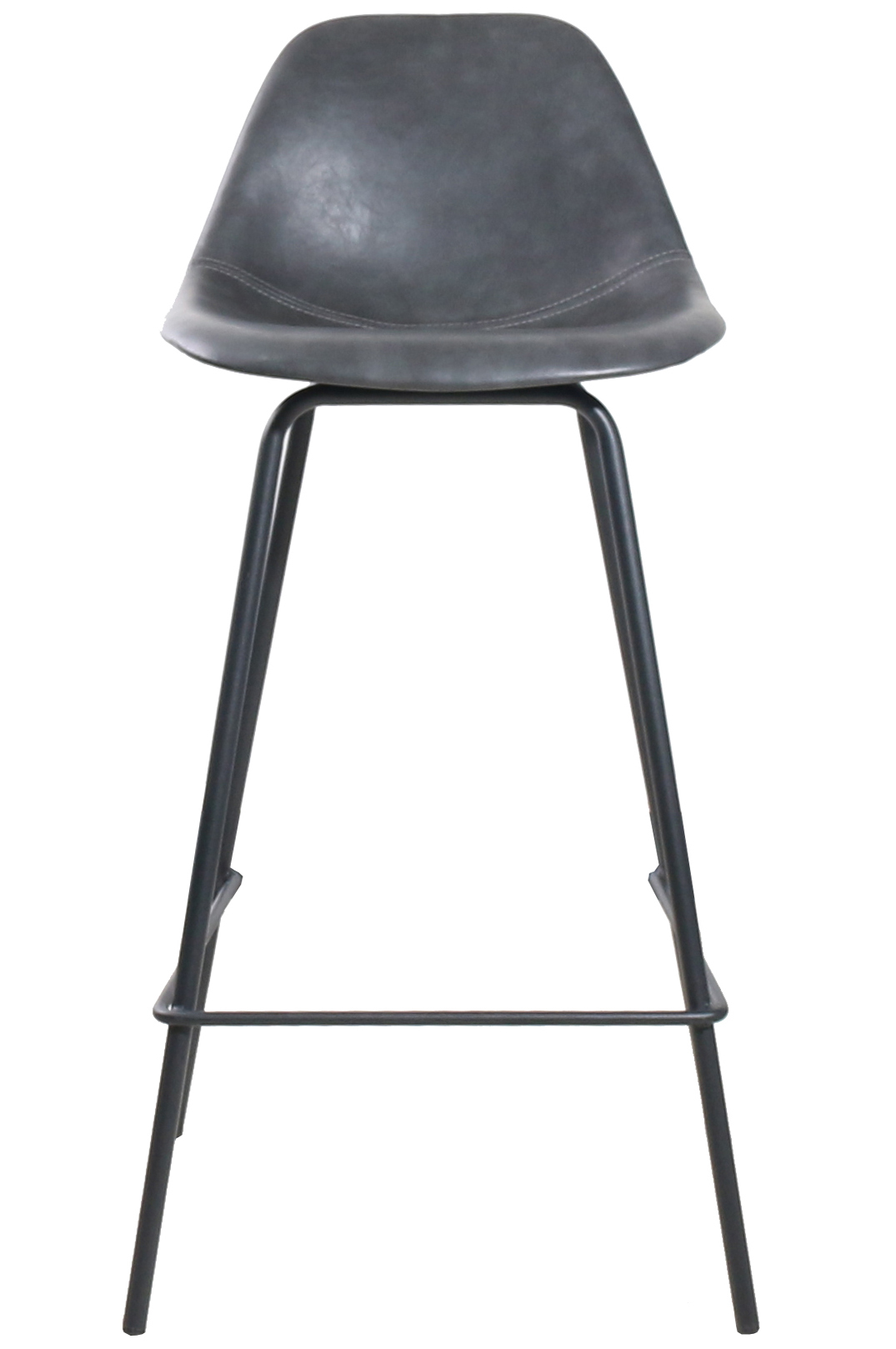 Стул полубарный City серый Bradex Home FR 0453