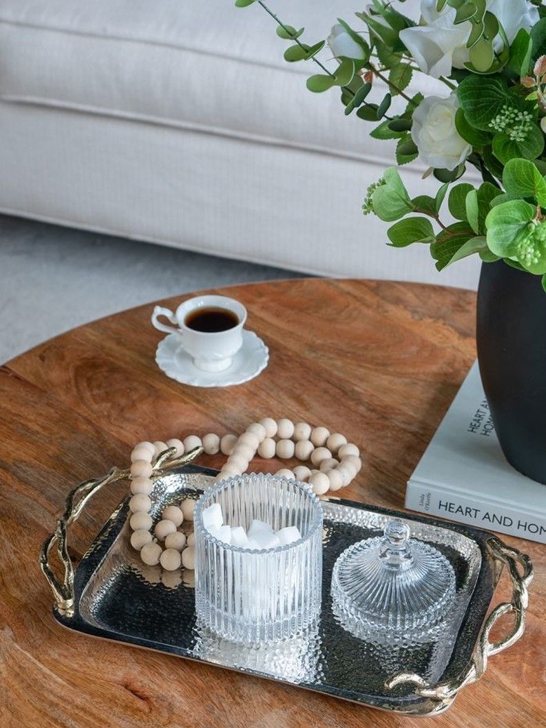 Конфетница с крышкой Glasar AV75319