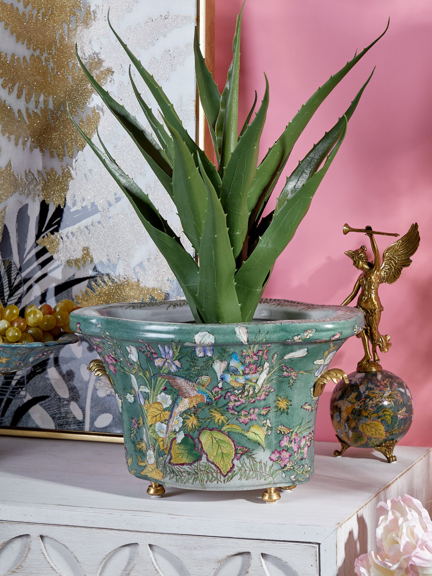 Кашпо Glasar D150C/1/LB3662