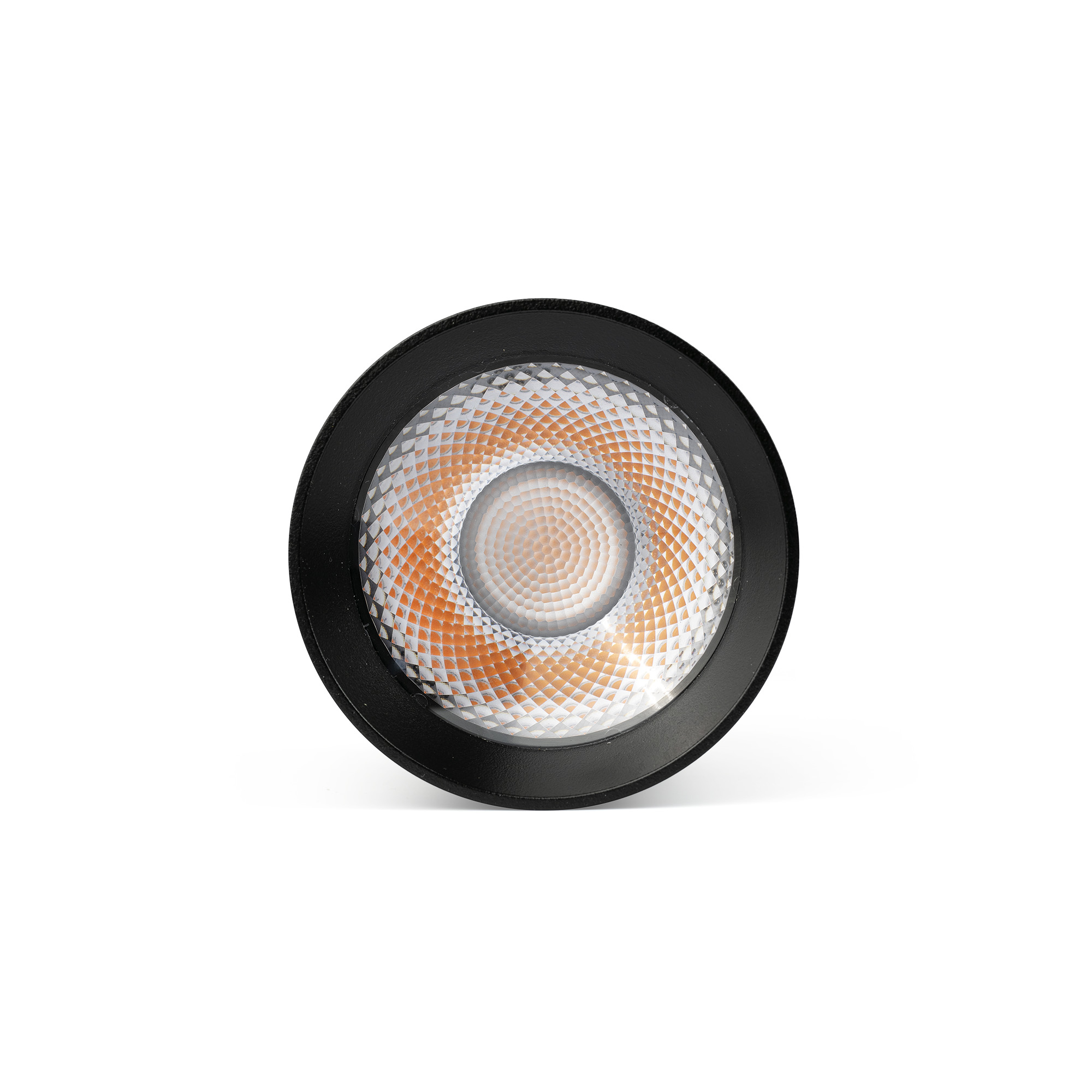Потолочный светильник PUK черный Ш76 LED 7W 3000K 50° Faro