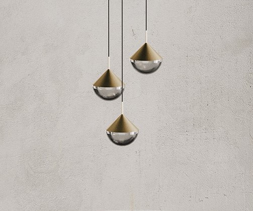 Подвесной светильник Nino латунный Aromas del Campo