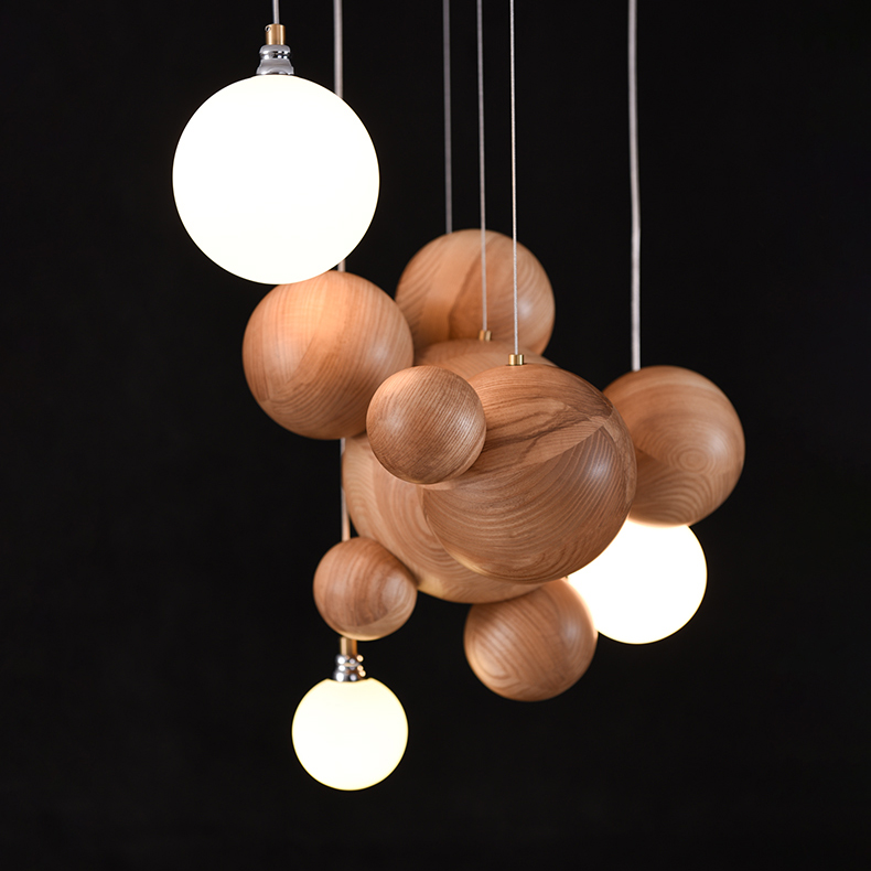 Подвесной светильник HELSING Light brown by ImperiumLoft