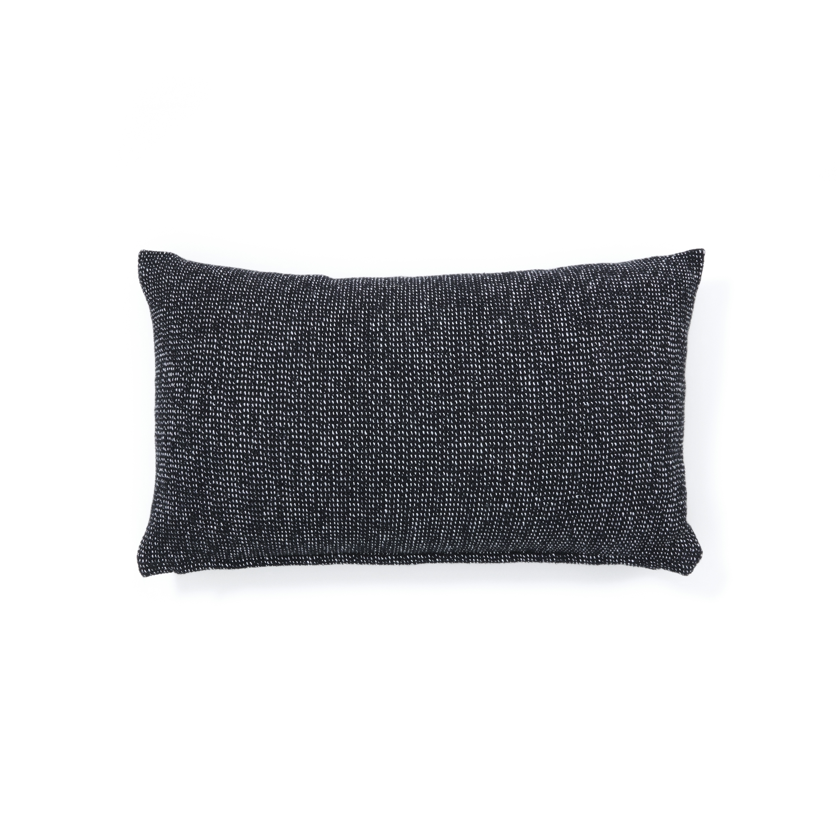 Чехол для подушки Tapla черный хлопковый 30 x 50 см La Forma (ex Julia Grup)