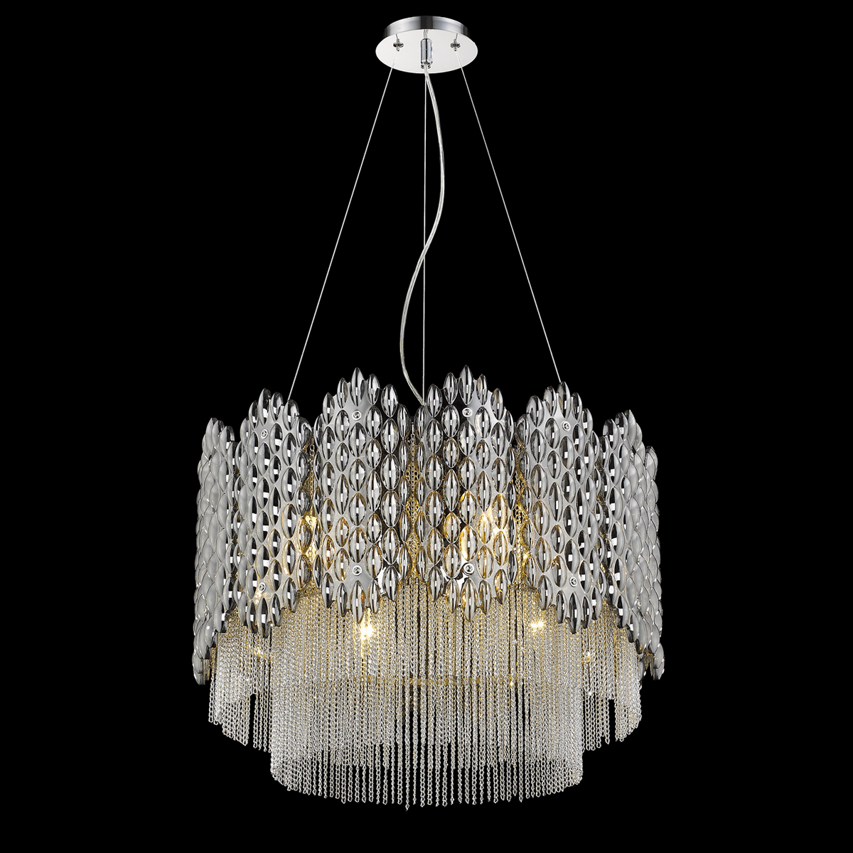 Люстра Delight Collection P68067-8 smoke