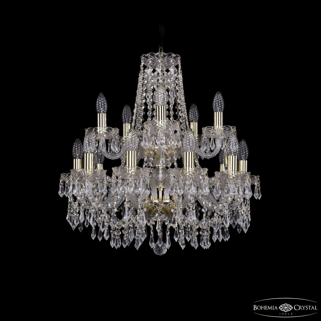 Люстра хрустальная 1403/10+5/195/2d G