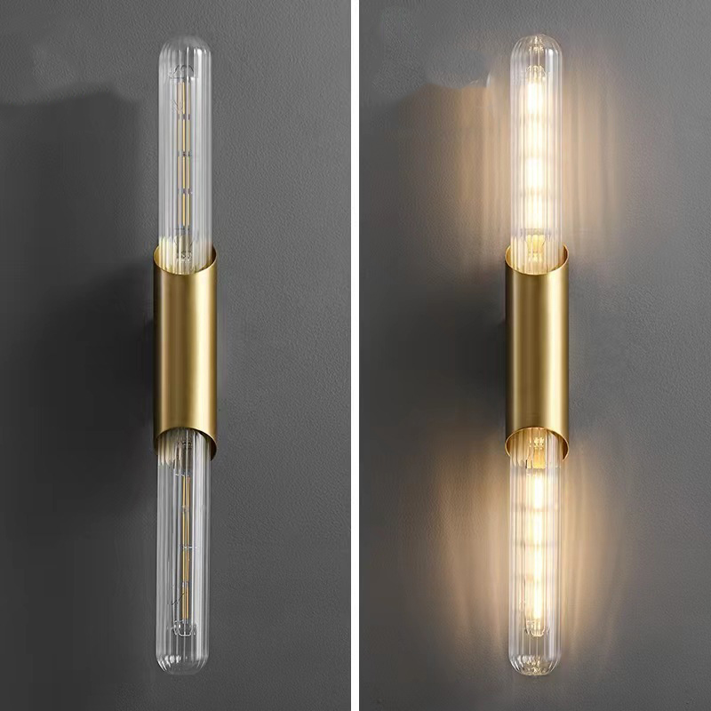 Настенный светильник LEINO B WALL Brass by ImperiumLoft