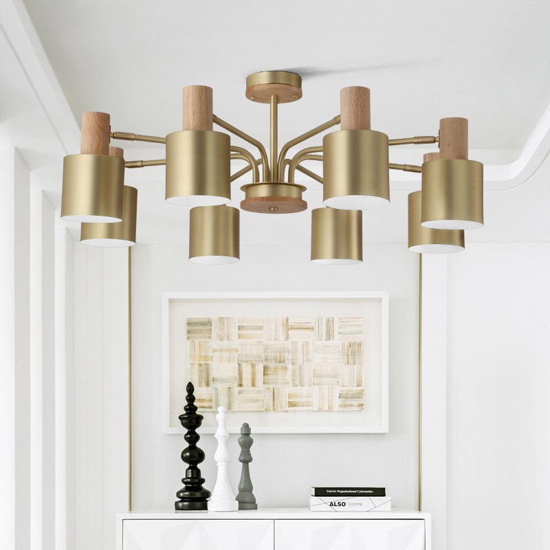 Подвесная люстра INGRID 8 metal by ImperiumLoft