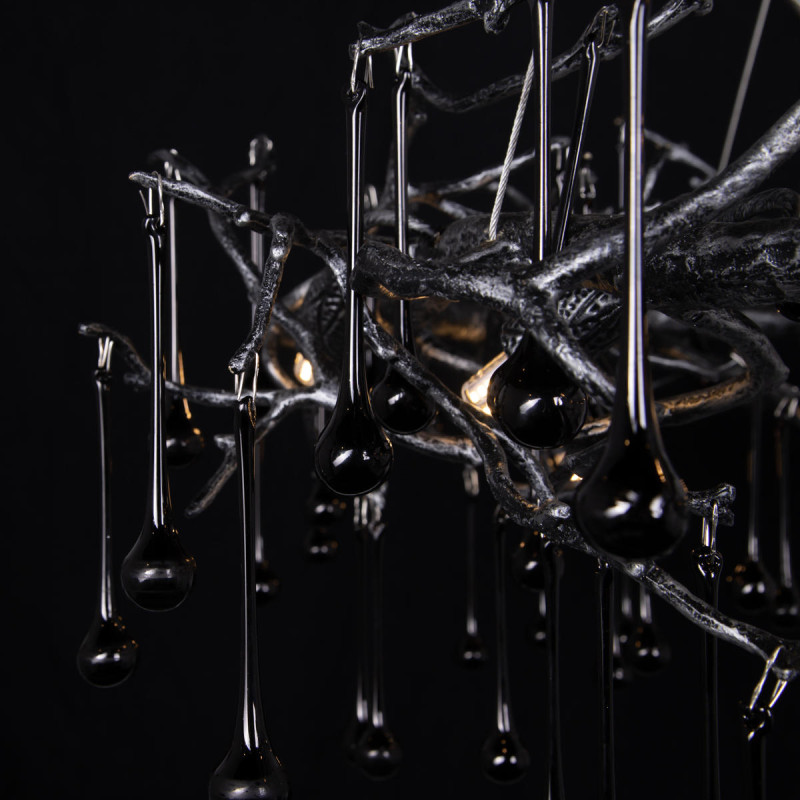 Подвесная люстра LOFT IT 10068/1000 BK