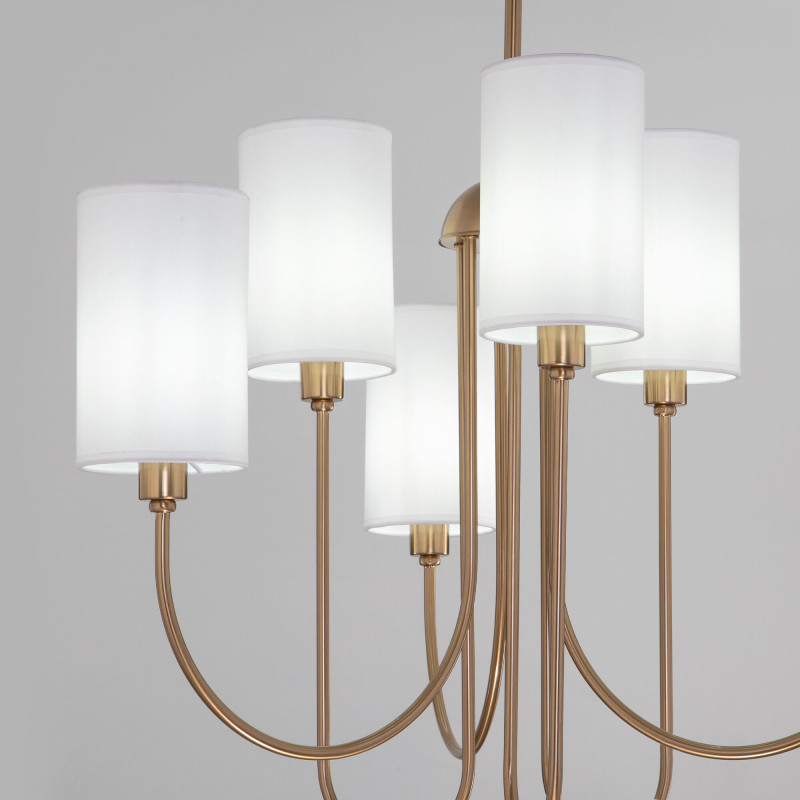 Подвесная люстра Eurosvet 60164/6 латунь