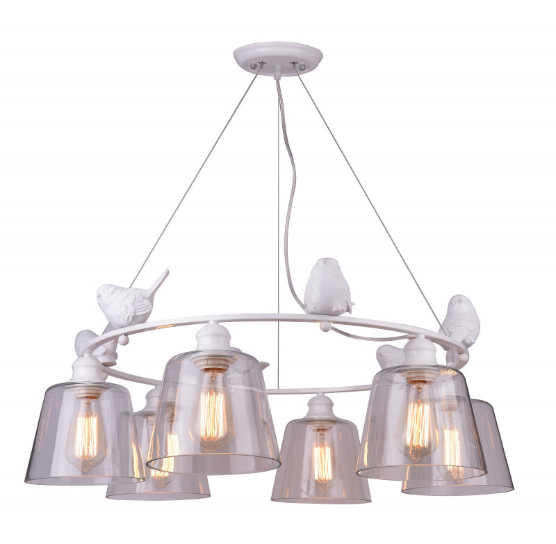 Подвесная люстра Arte Lamp A4289LM-6WH