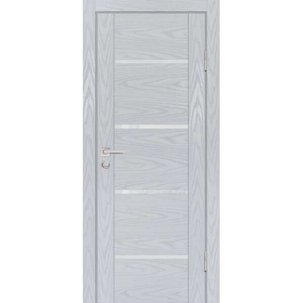 Межкомнатная дверь Graf PSM-7 лунный лакобель Дуб скай серый (2000 х 700)