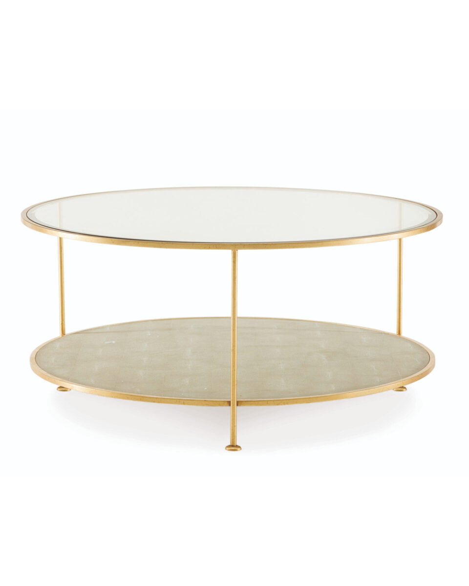 Круглый кофейный стол Бойд Louvre Home LHFCT180124DPO